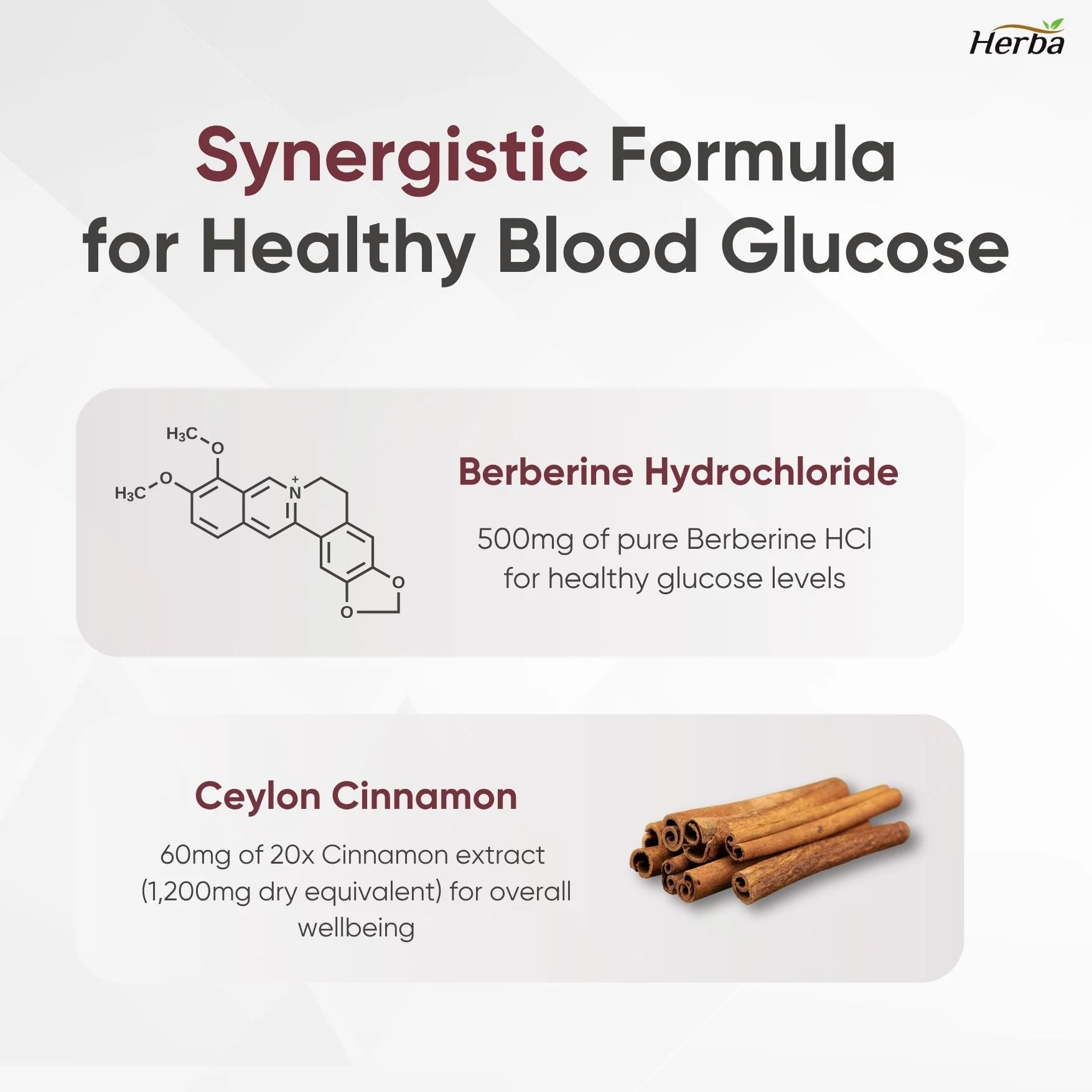 Berberine Supplement with Ceylon Cinnamon – 120 Capsules | Berberine 1000mg (per serving) | Made in Canada - Image 6