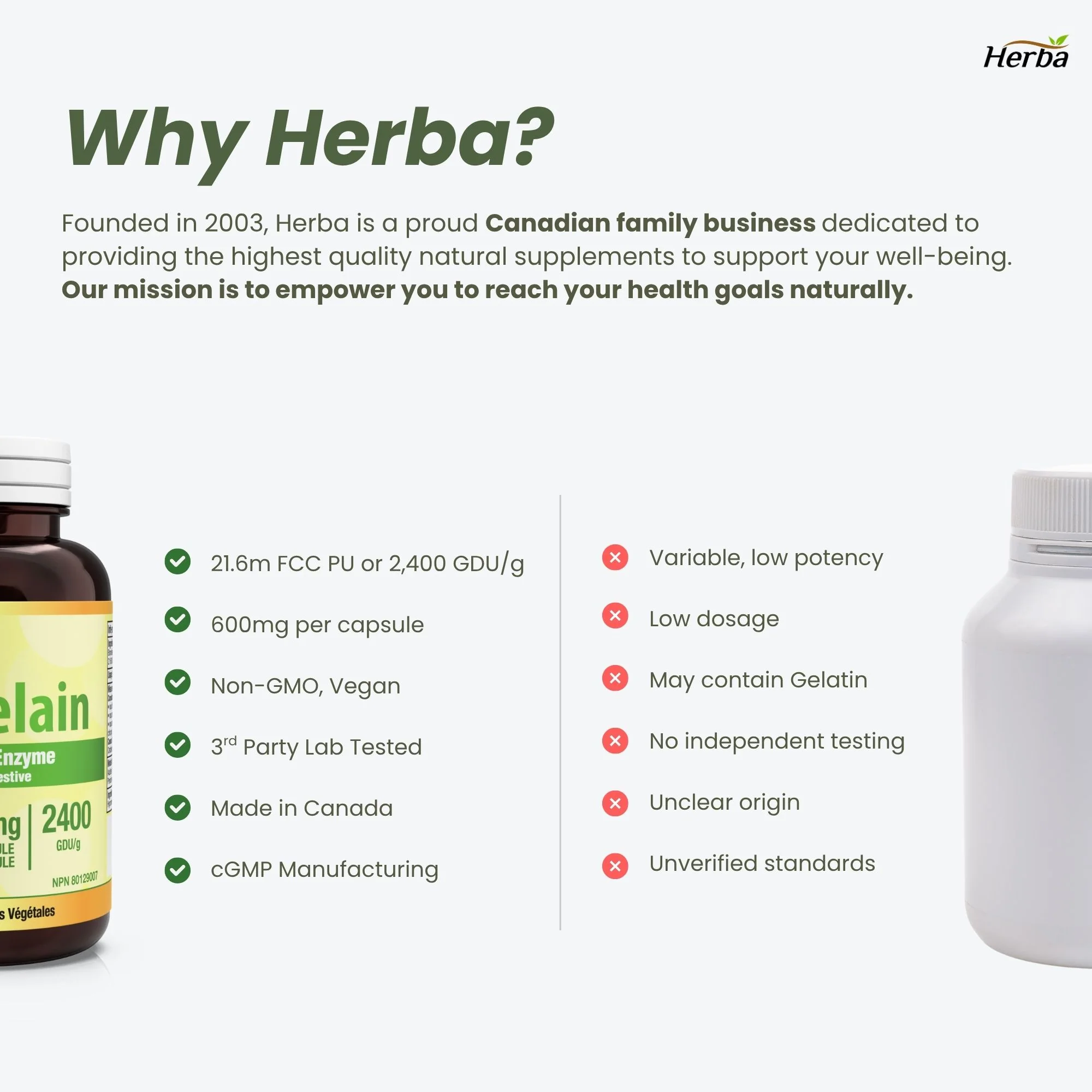 Bromelain Supplement 600mg – 180 Capsules | 2,400 GDU/g Max Potency - Image 6