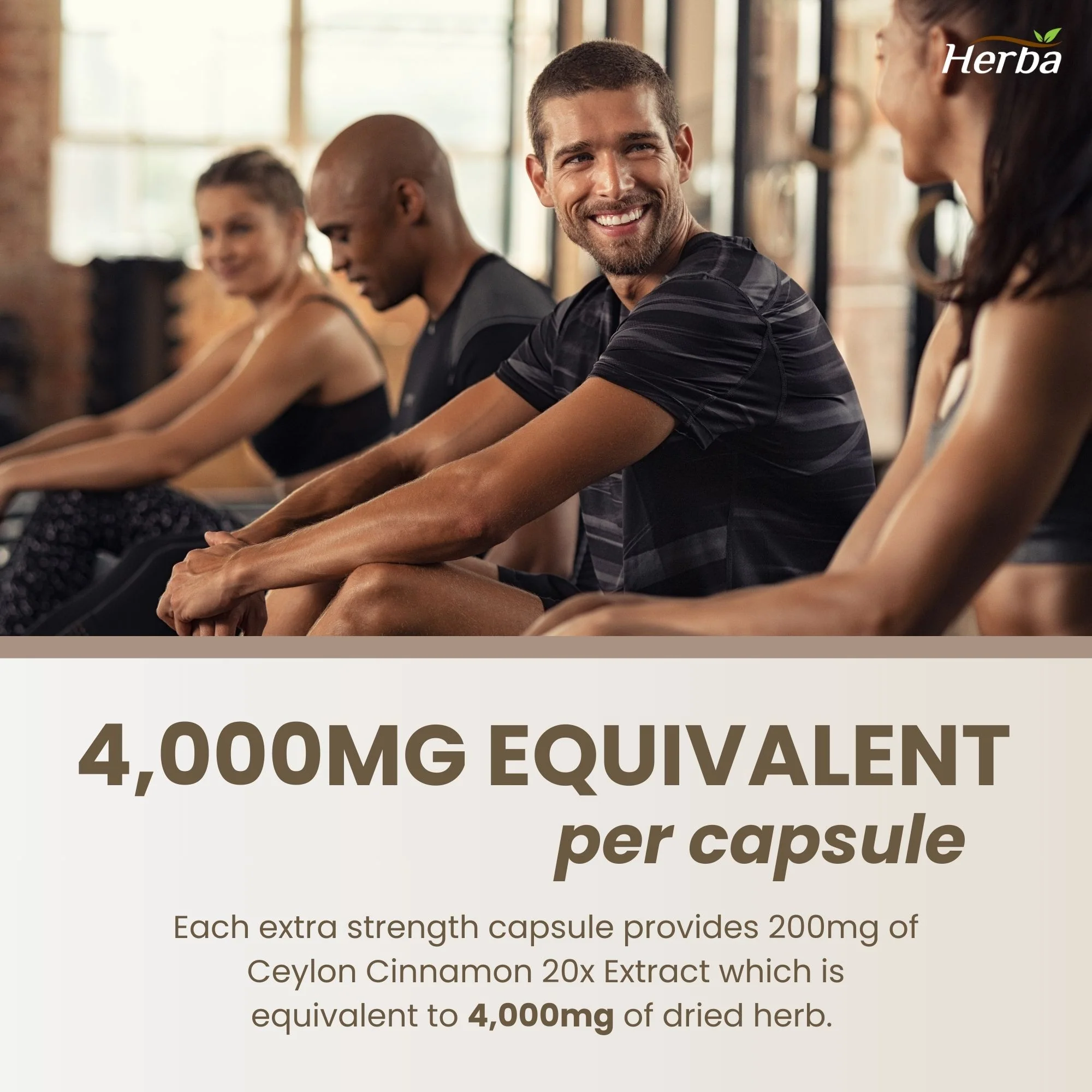 Ceylon Cinnamon Capsules 4000mg - 180 Vegetable Capsules | 20:1 Extract | Made in Canada - Image 6