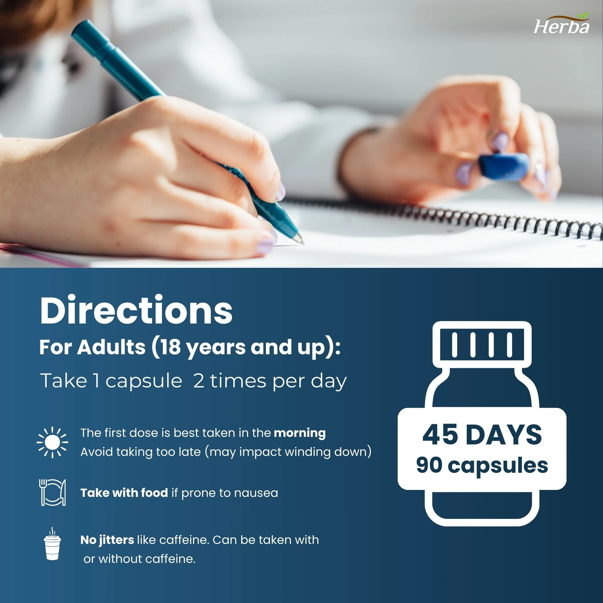 Citicoline Supplement 250mg – 90 Capsules | >98% Ultra Pure CDP Choline | Made in Canada - Image 8