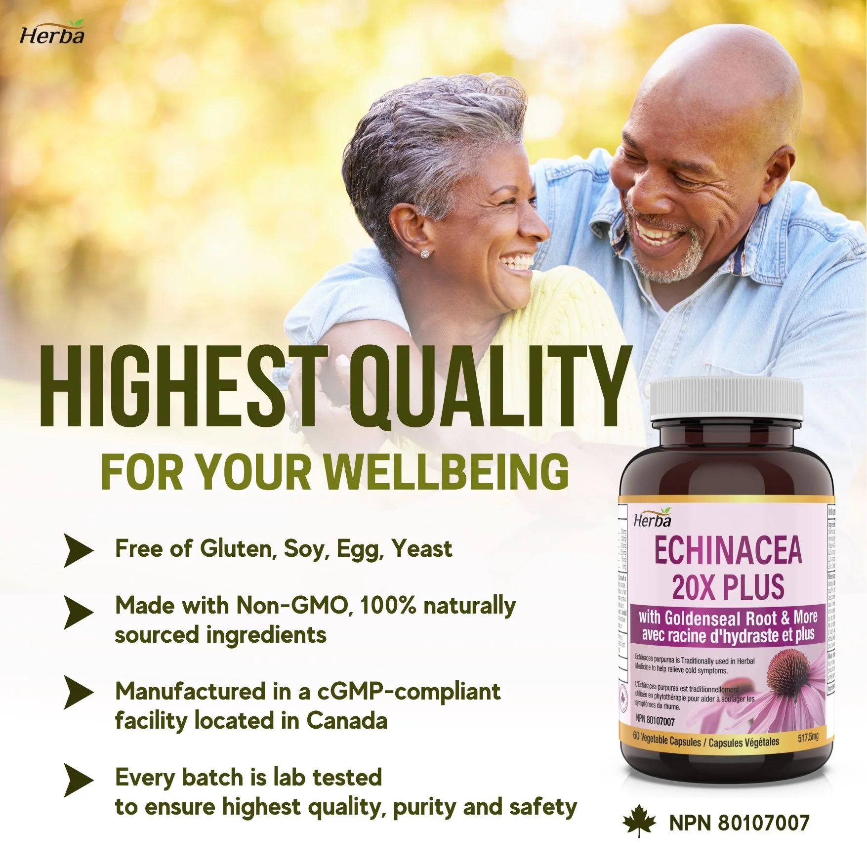 Echinacea Capsules – 60 Vegetable Capsules | 4500mg of Echinacea Per Day - Image 7