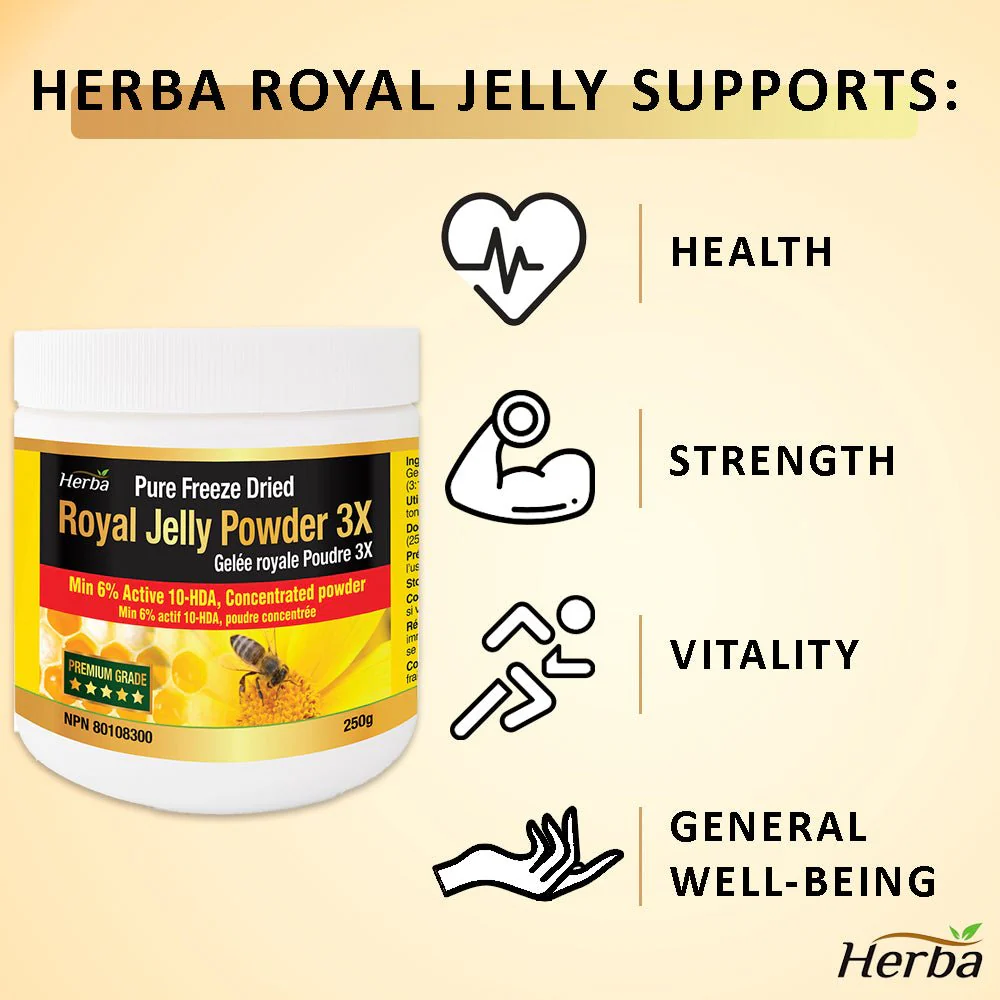 Royal Jelly Powder 250g | Made in Canada - Image 3