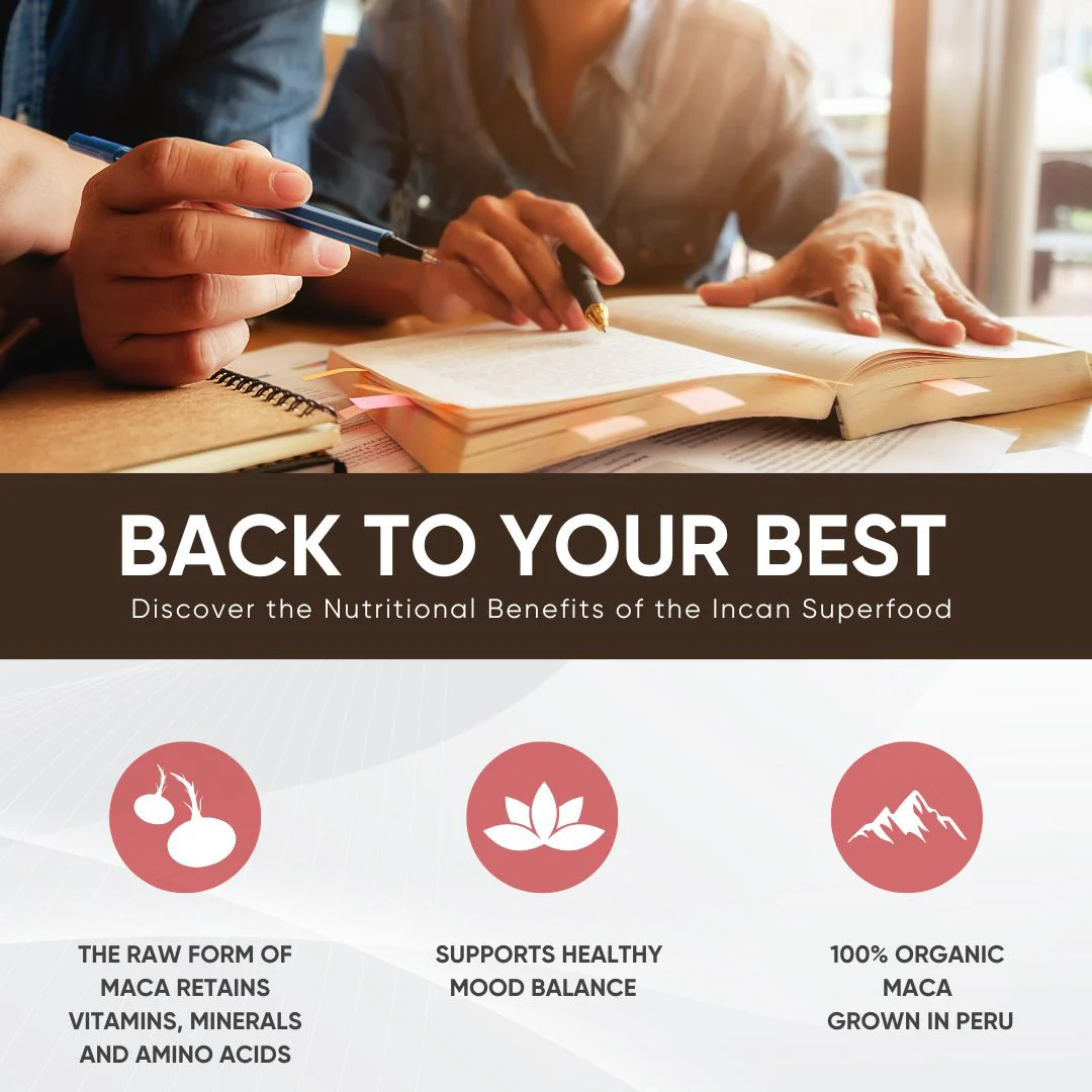 Organic Tri Maca Capsules 3500mg – 180 Capsules | Sourced from Peru | Made in Canada - Image 5