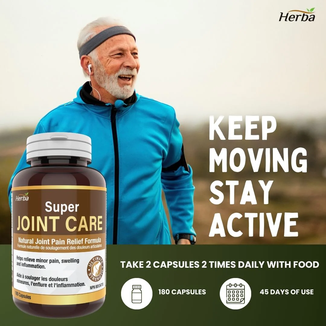 Joint Care Supplement with Glucosamine Chondroitin MSM Capsules – 180 Capsules - Image 6