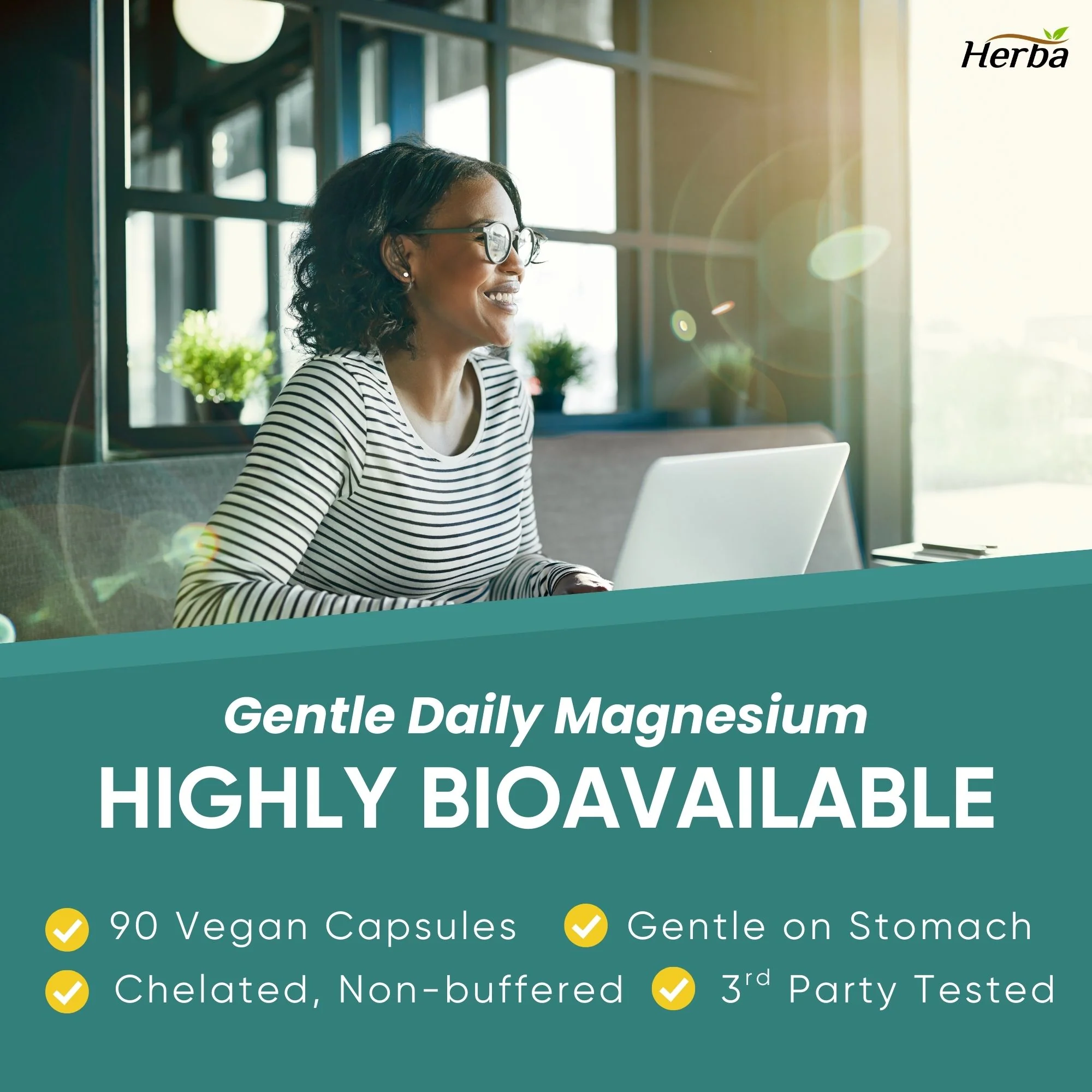 Magnesium L-Threonate Supplement – 186mg | Made in Canada | 90 Vegetable Capsules - Image 7