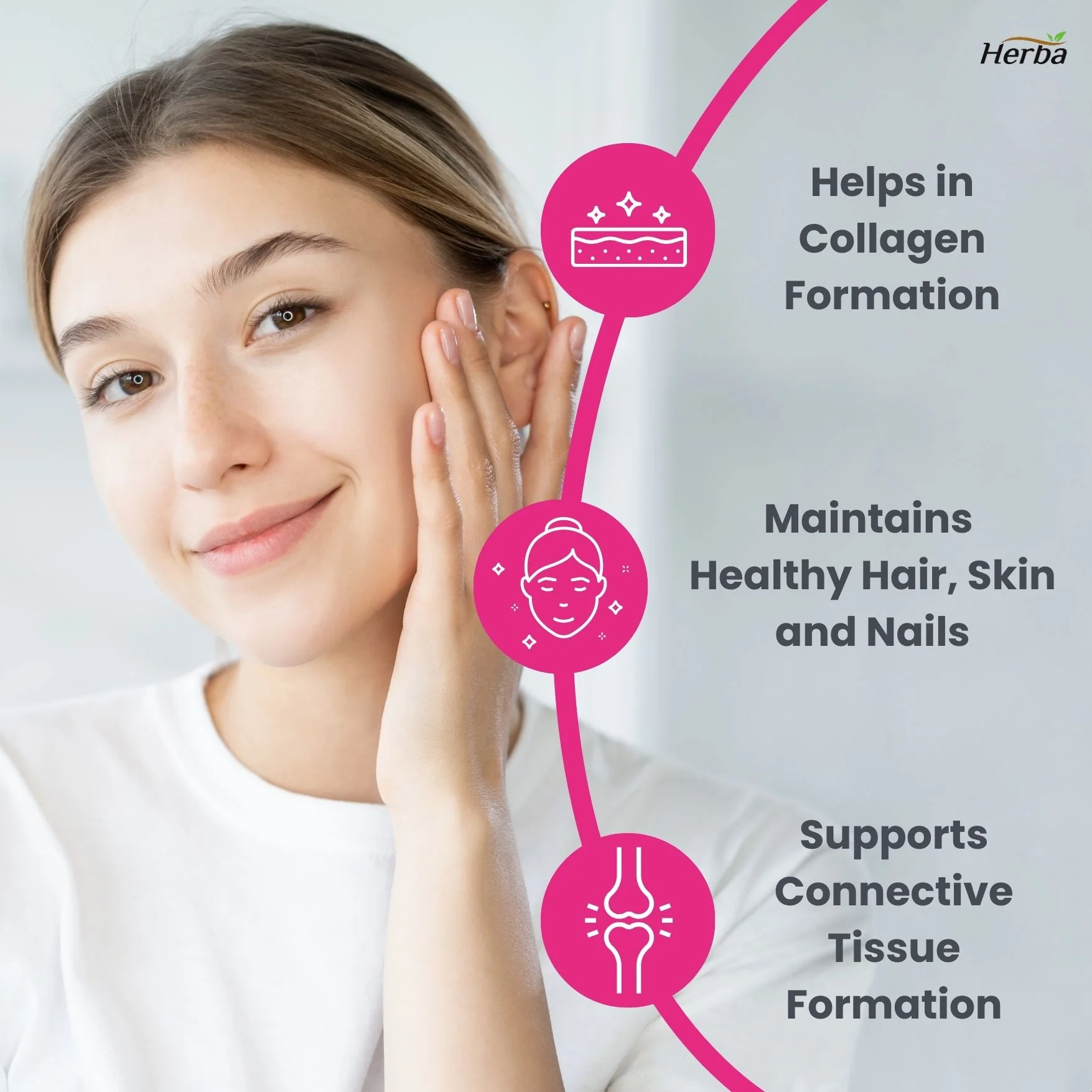 Marine Collagen Powder with Hyaluronic Acid, Silica, and Vitamin C – 305g | Made in Canada - Image 4