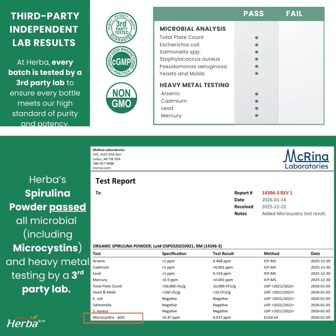 Organic Spirulina Powder 250g - 100% Organic & Made in Canada - Image 9