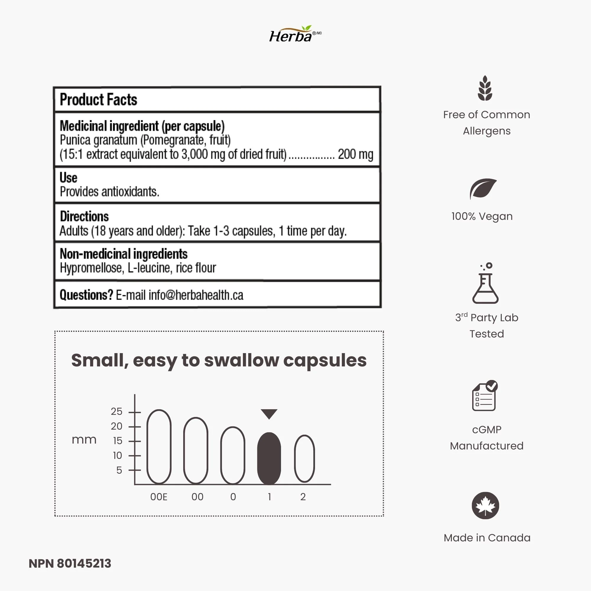 Pomegranate Supplement 3000mg – 180 Capsules | 40% Ellagic Acid | Made in Canada - Image 9