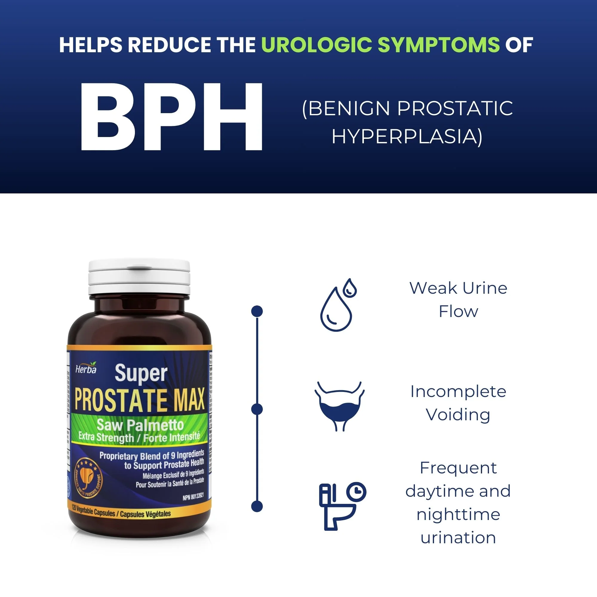 Prostate Max - Prostate Supplement for Men – 120 Capsules | 9 Natural Ingredients - Image 5