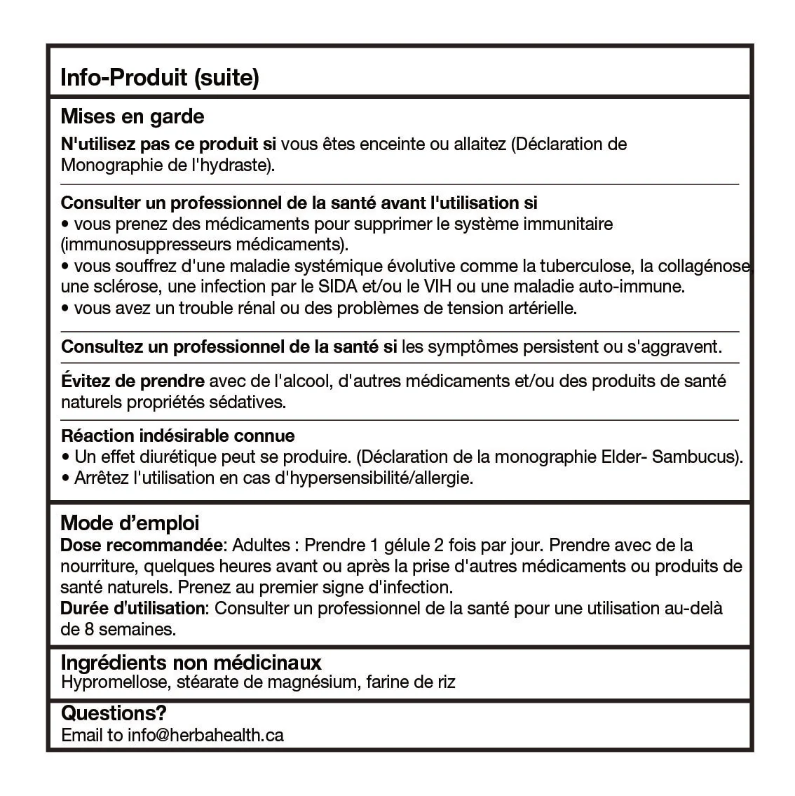 Sambucus Black Elderberry Capsules – 2,000mg Equivalent | 10:1 Extract with Echinacea and Goldenseal Root, Vitamin C, and Zinc - Image 6